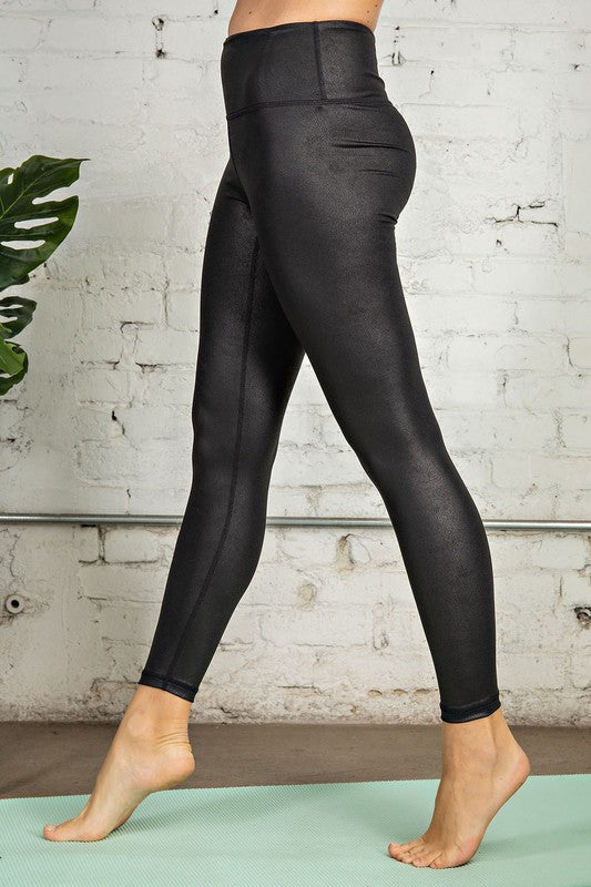 Dam Leggings i Chintz Material, Lång Modell 1