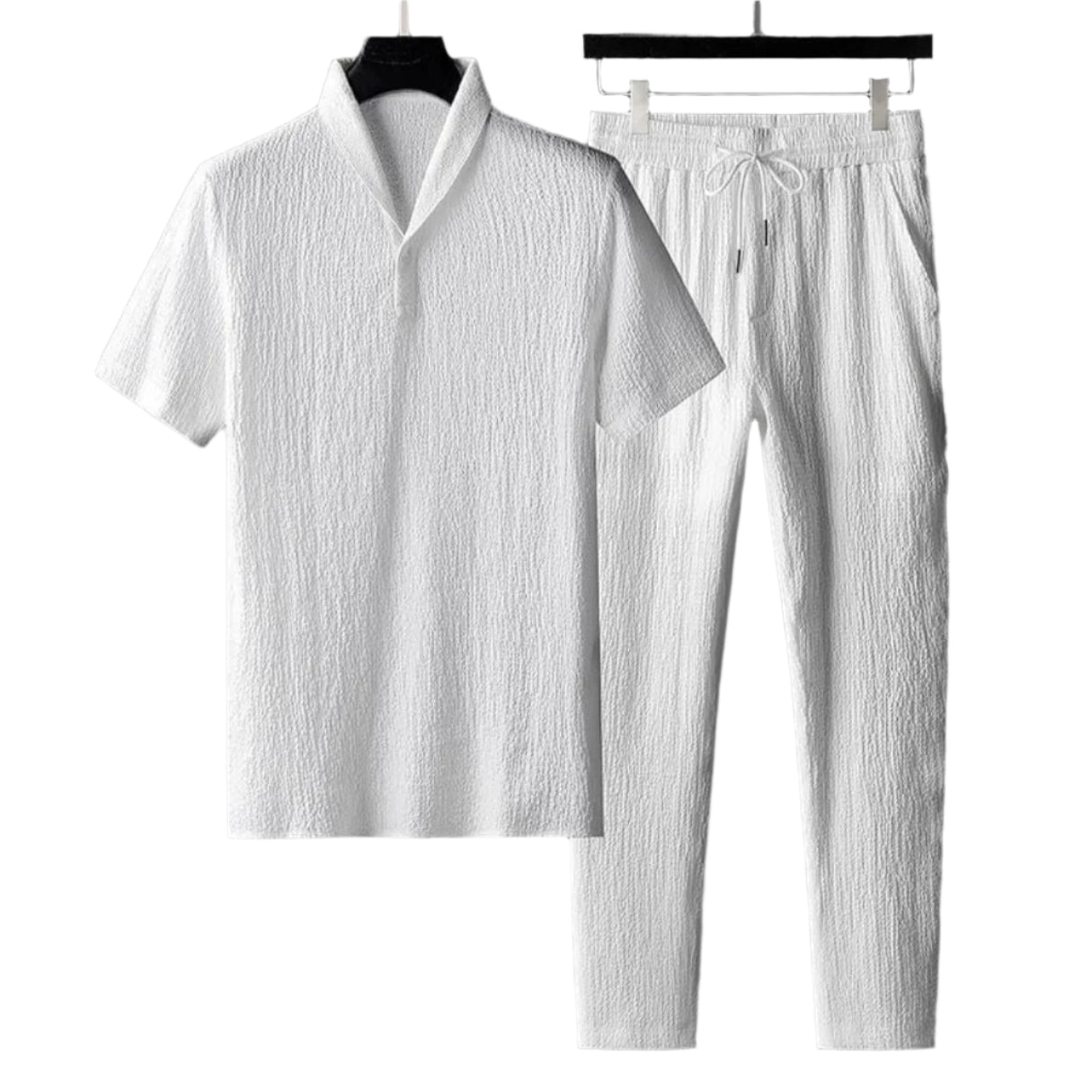 Dam Linne Set Avslappnad Stil 0