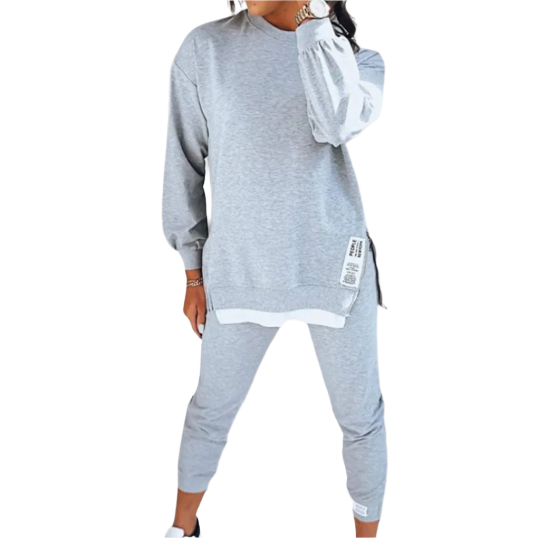 Dam Loungewear Oversized Sweatshirt och Joggers 0