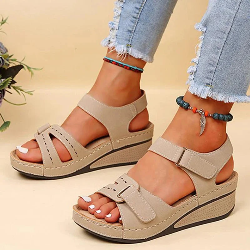 Dam Sandaler Ergonomiska för Vandringsbruk Syntetisk och Textil 5