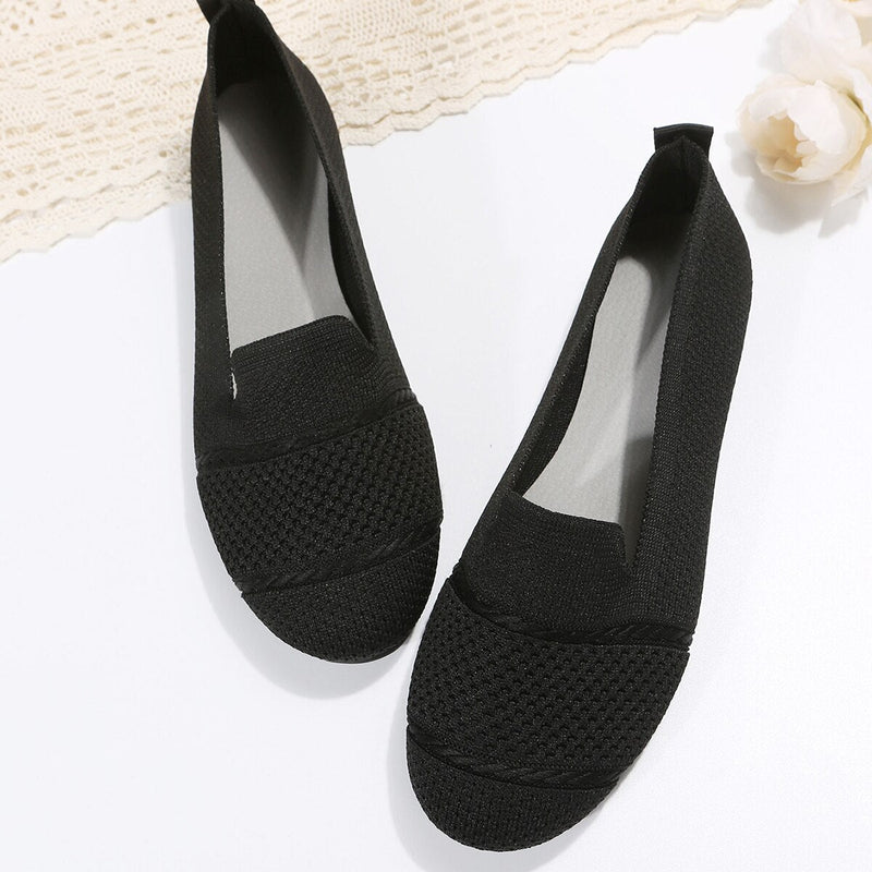Dam Slip-On Skor med Fuskpäls och Avslappnad Stil 4