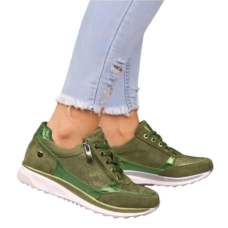 Dam Sneakers Med Velcro och Antislip Sula 2
