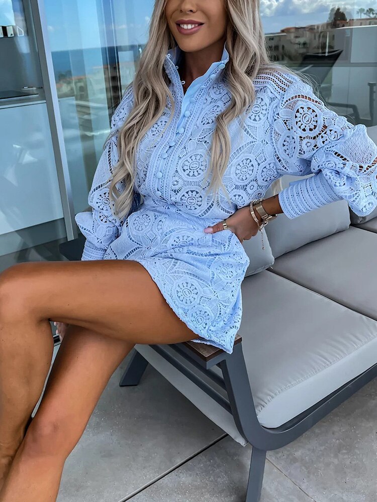 Dam Sommarset Chic Avslappnad Luftig Design 8