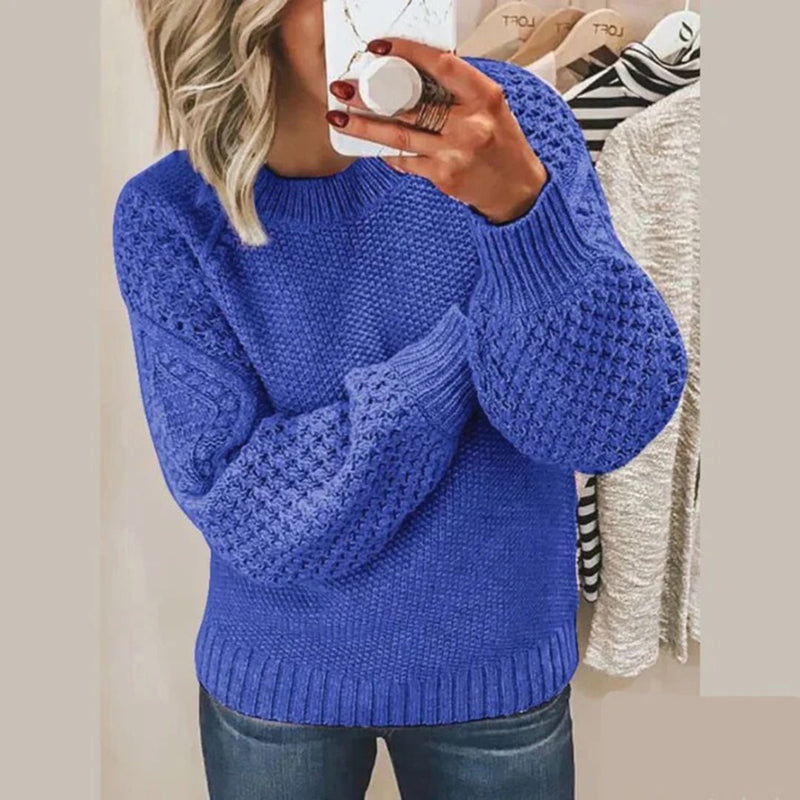Dam Sweater i Uld - Petra Strik 3