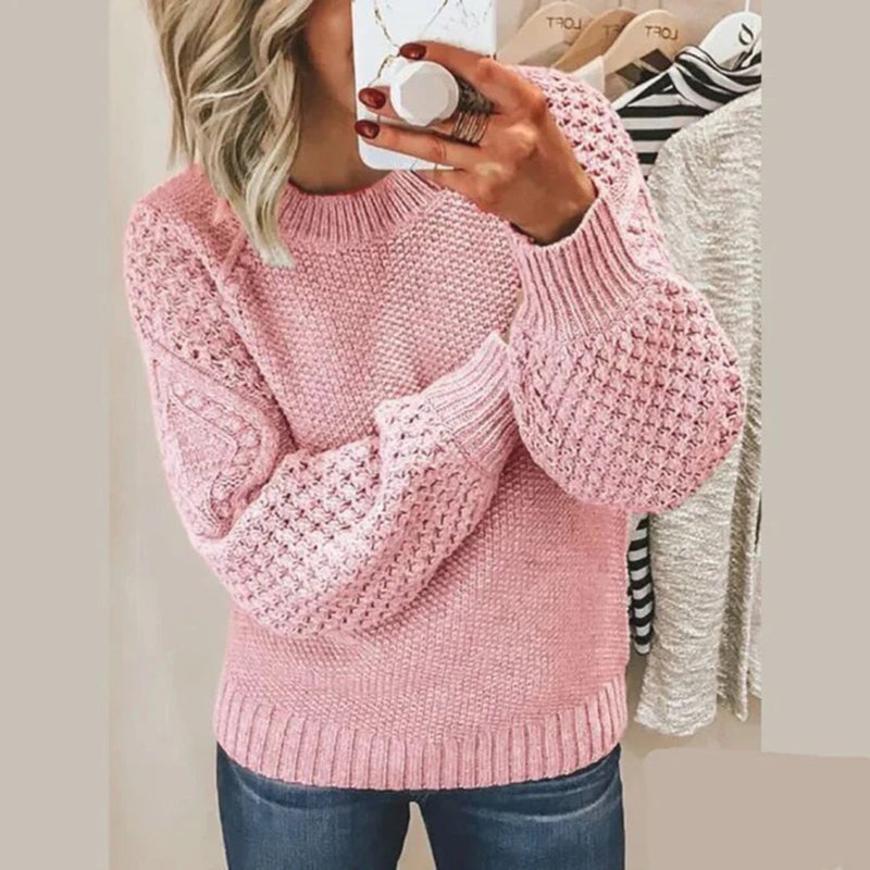 Dam Sweater i Uld - Petra Strik 4