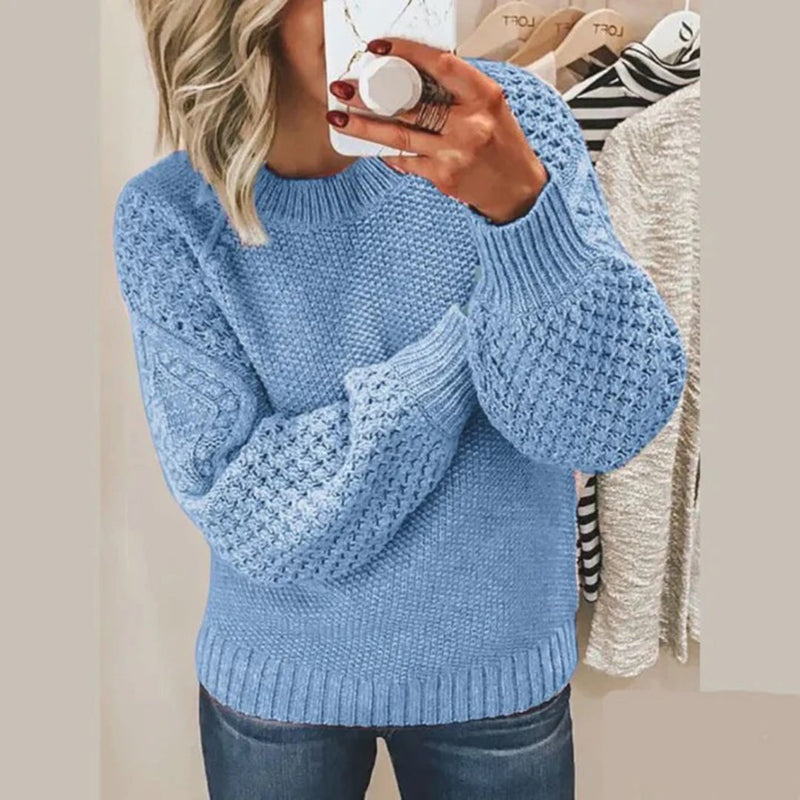 Dam Sweater i Uld - Petra Strik 5