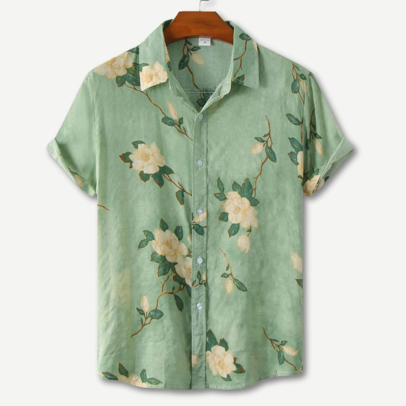 Dam T-shirt Blommig Avslappnad Stil 2