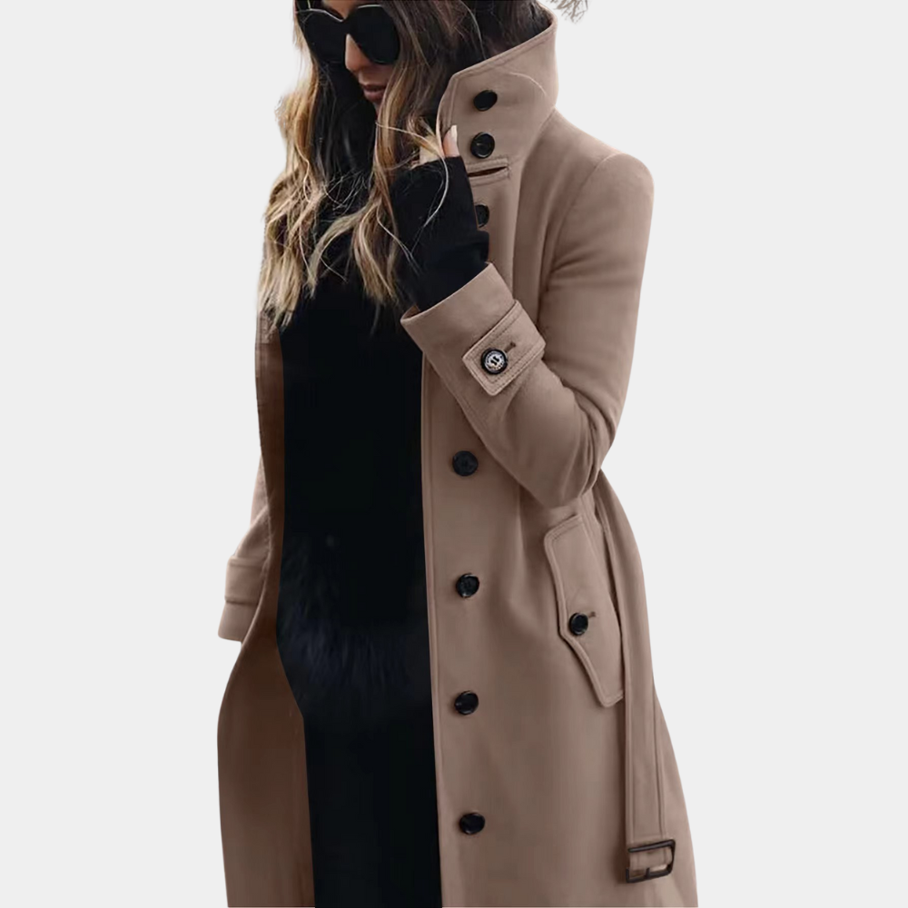 Dam Trenchcoat Oona - Stilfull och Varm 3