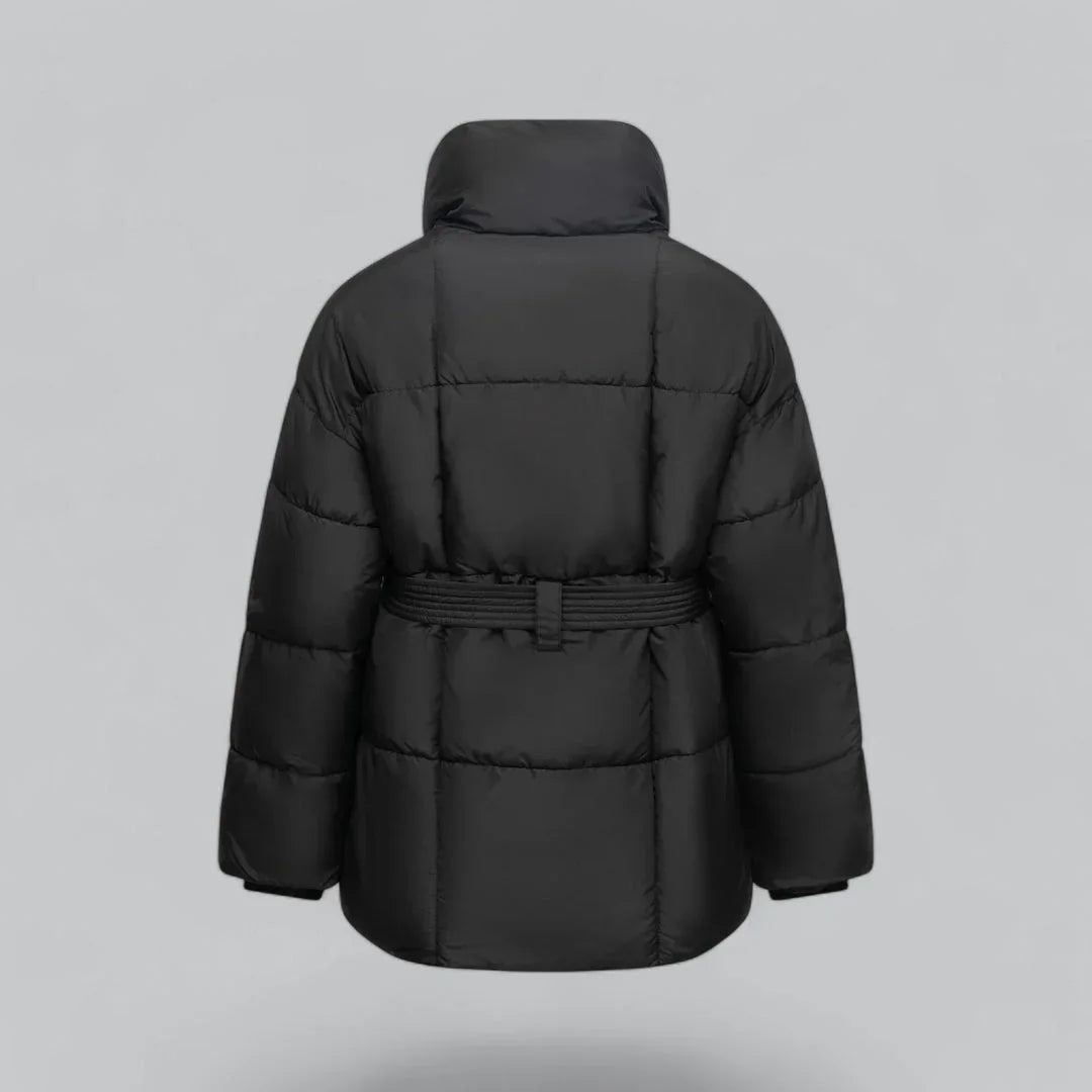 Dam Vinterjacka Med Bälte Chic 3