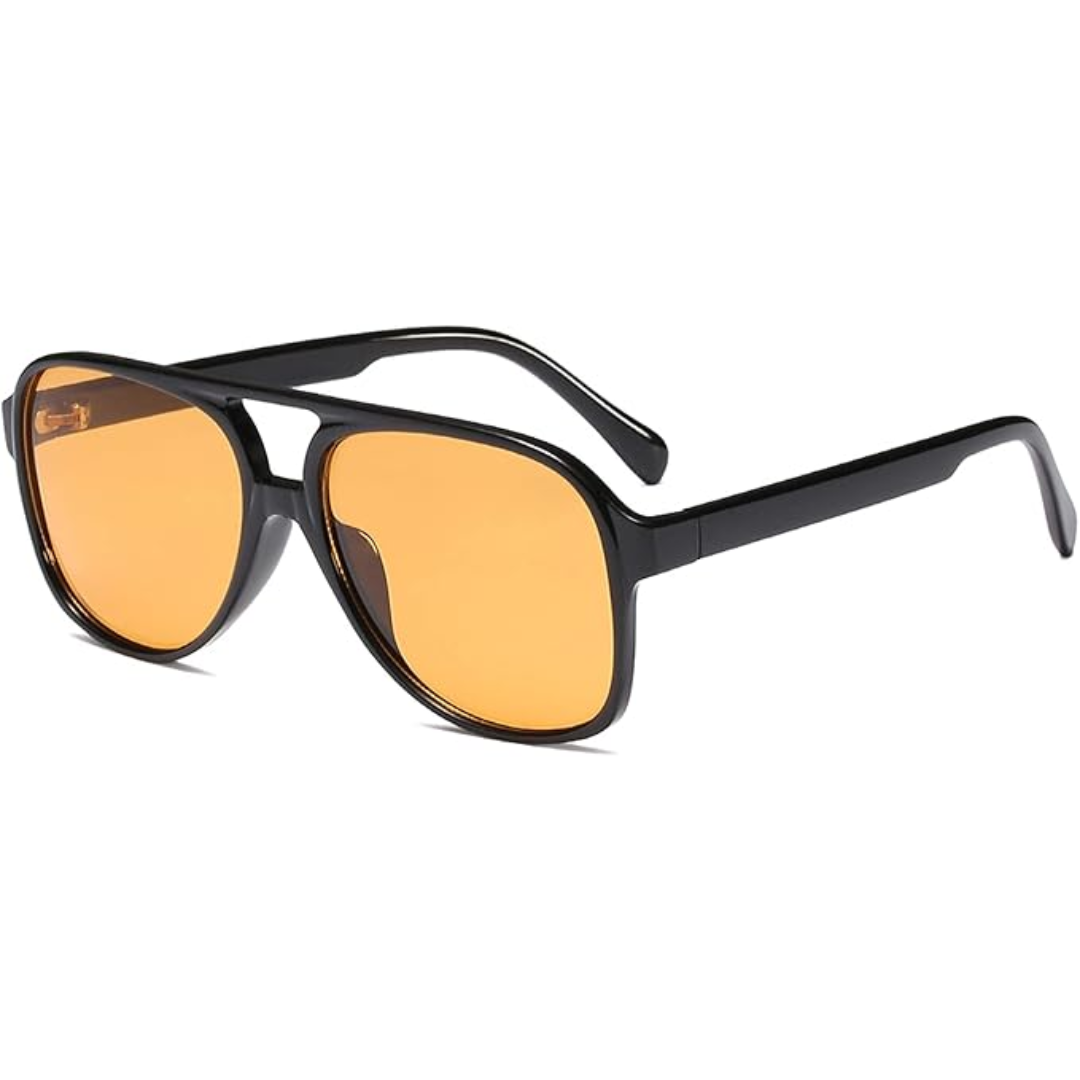 Damens Retro Solglasögon Aviator med UV400-skydd 0