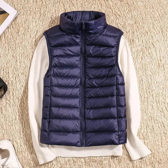Damens Västar - Lättvikts Puffer Vest 9