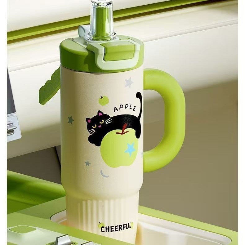 Damer Isolerad Mugg med Kreativ Design och Bekvämt Handtag 2