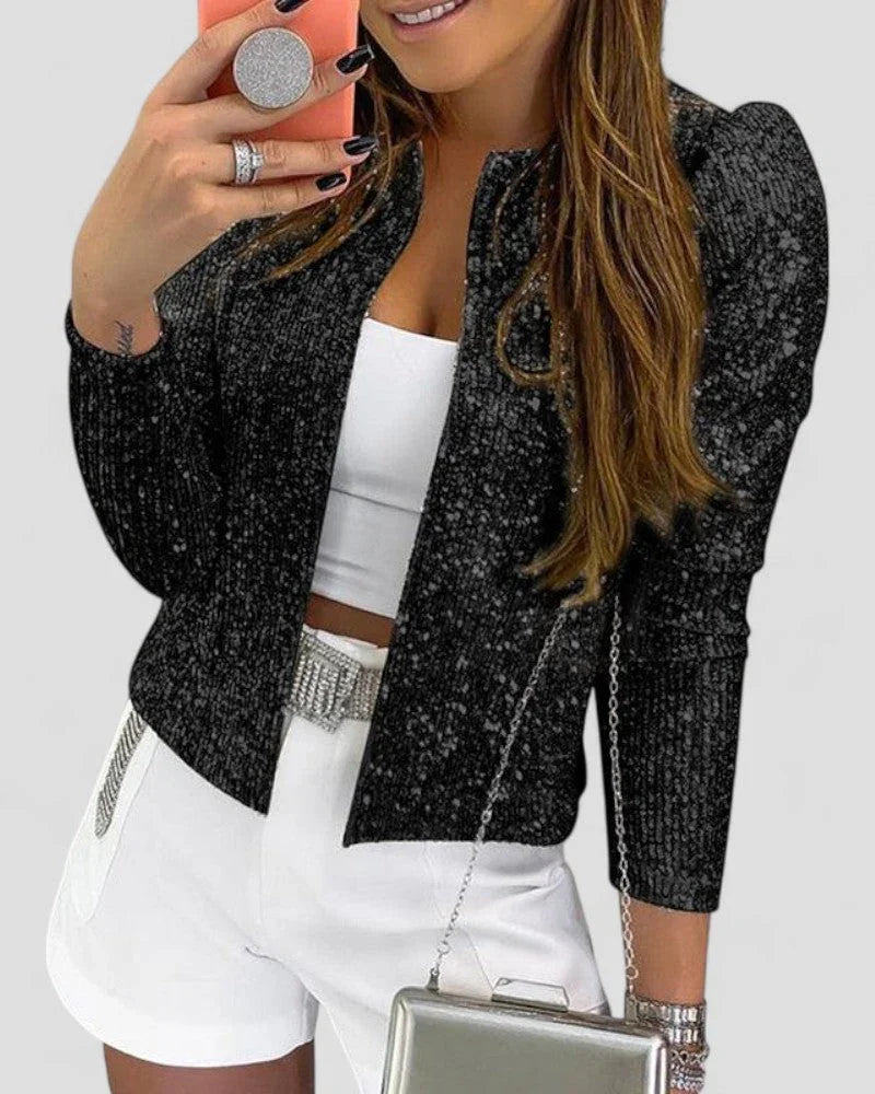 Damerna Paljettjacka Glamour 2