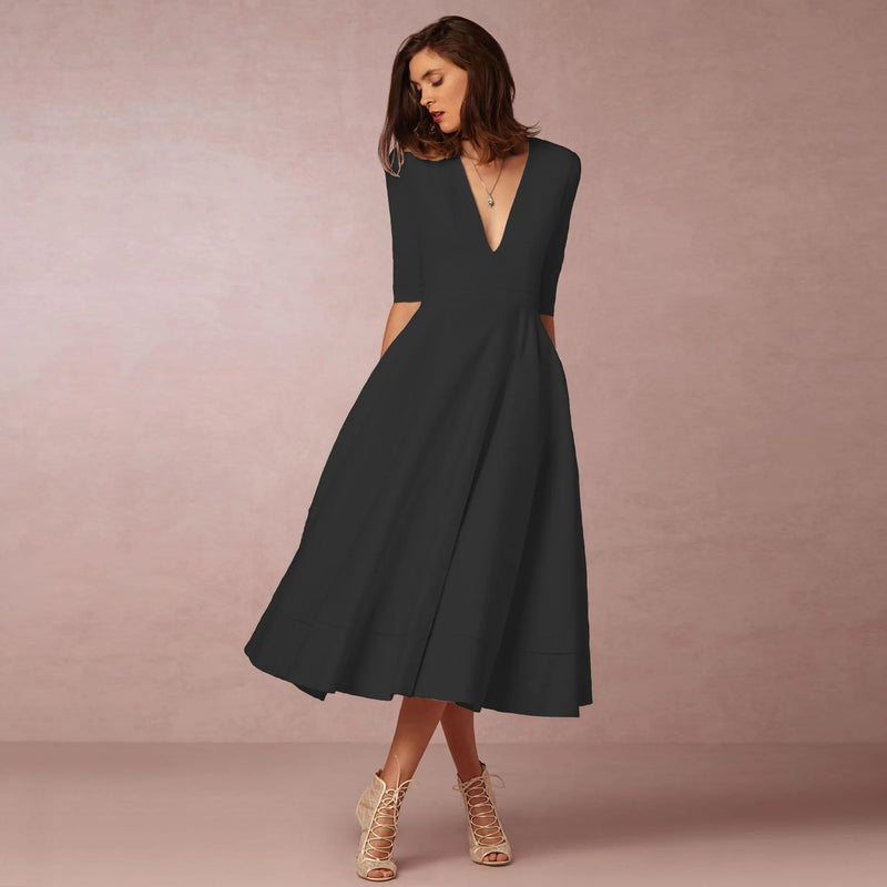 Damernas Ärmellösa Prinsessklänning Modern Stil 5
