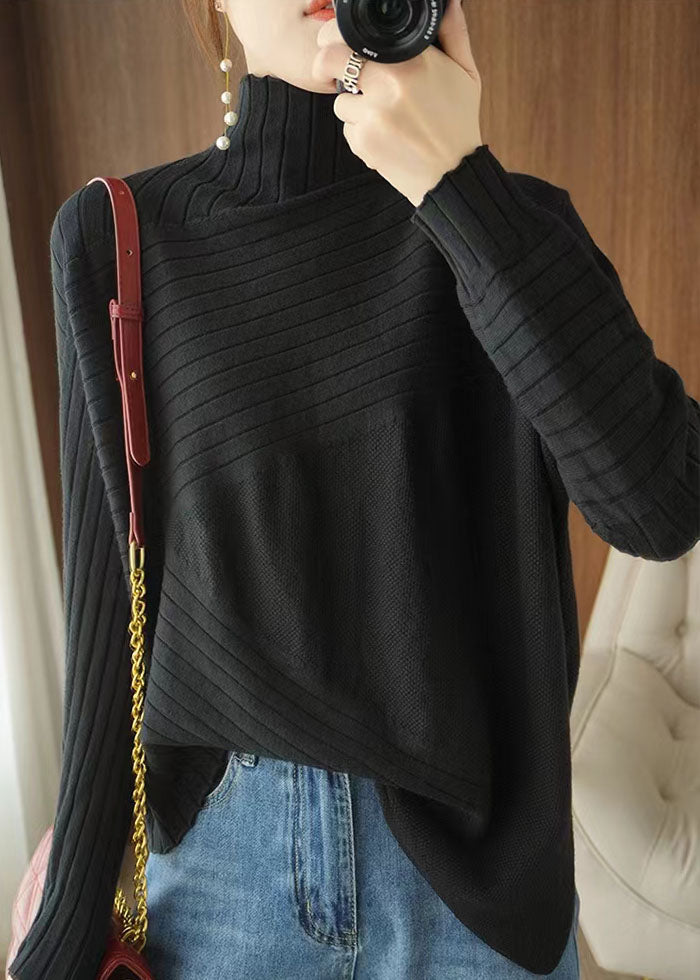 Damernas Asymmetrisk Tröja i Blått 2