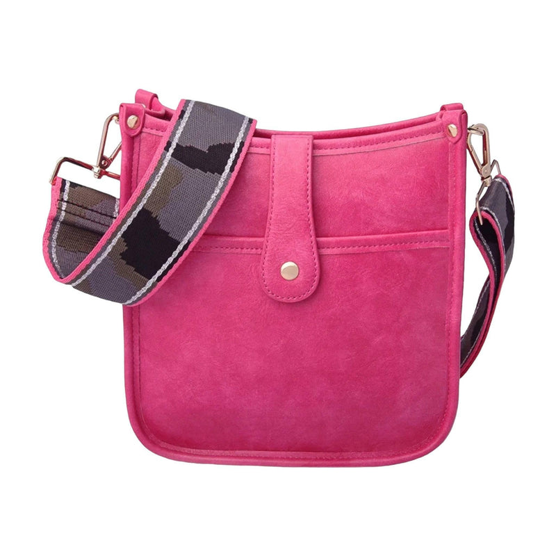 Damernas Crossbody Väska med Gitarrrem Vegansk Läder 10