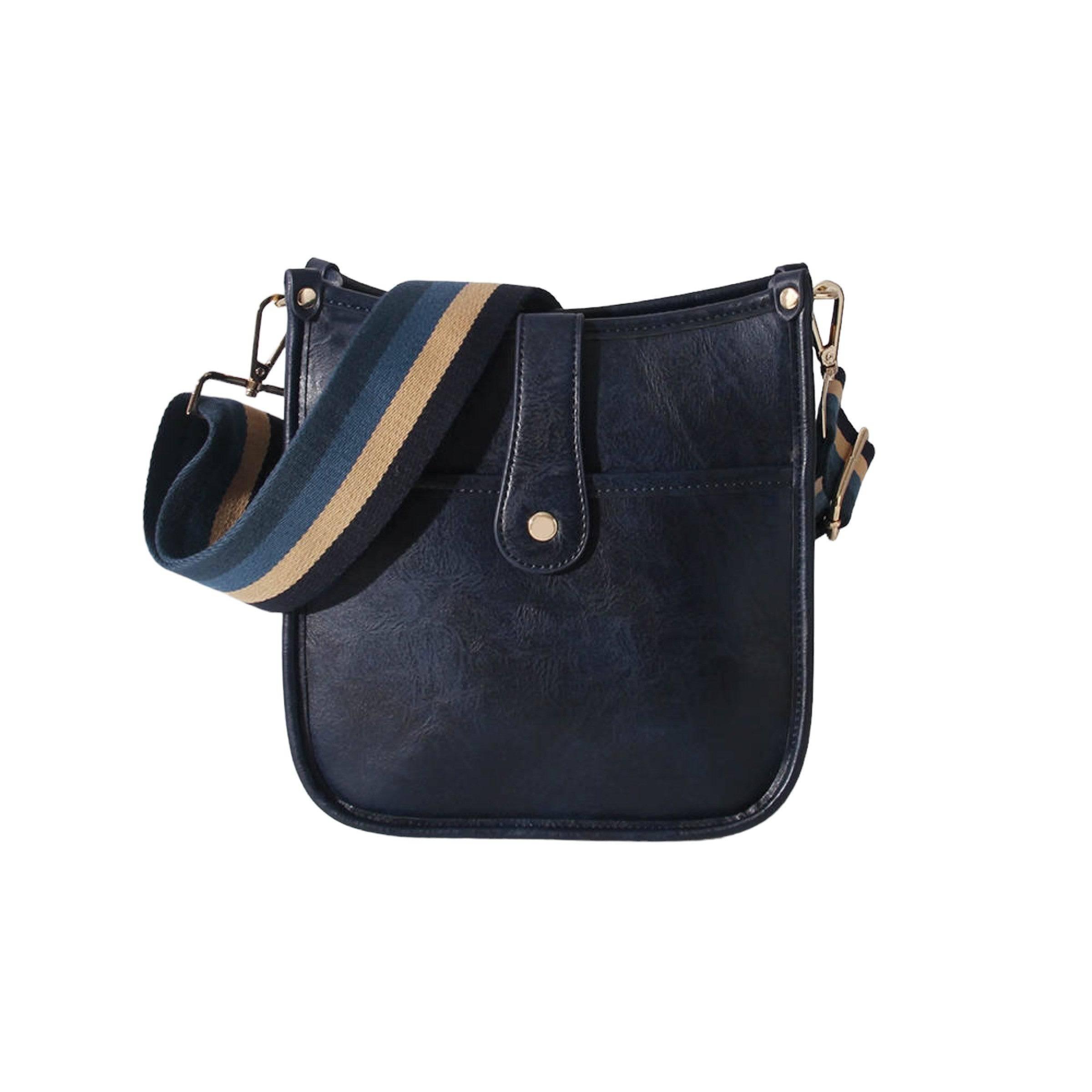 Damernas Crossbody Väska med Gitarrrem Vegansk Läder 4