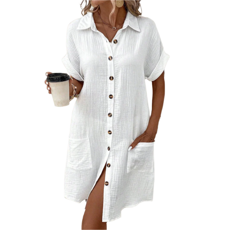 Damernas Hemdkleid Modern Stil 0