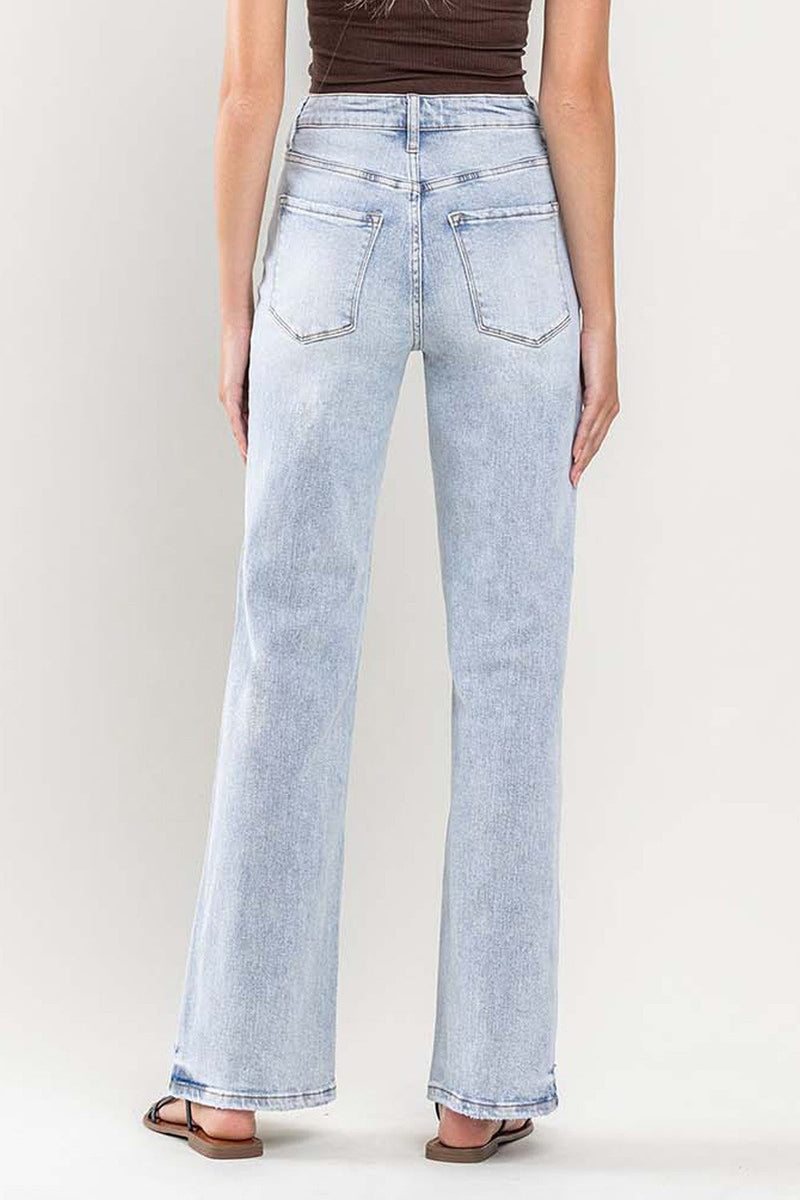 Damernas Vintage Super High Rise Flare Jeans 1