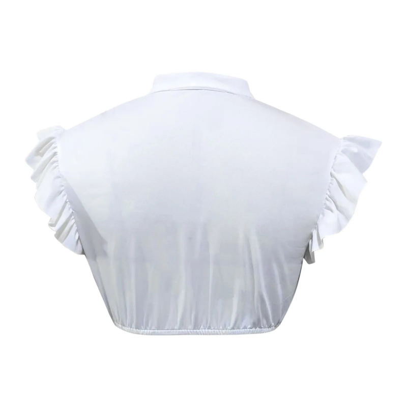 Damernas Vit Blus med Elegant Design i Mjuk Material 1
