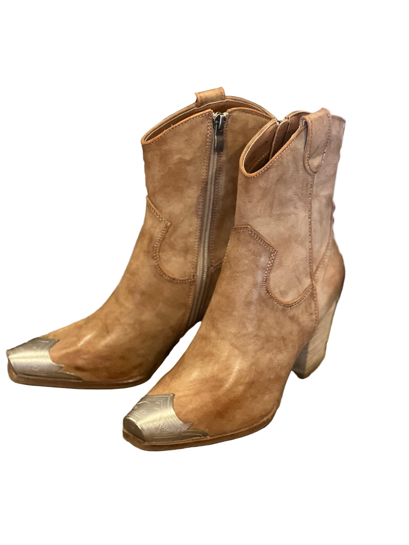 Damernas Western Boots Casual Nubuck 0