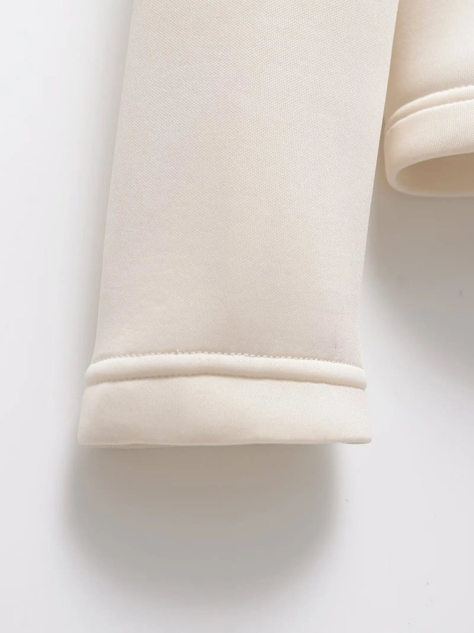 Damjacka Långärmad med Huva och Herringbone-Mönster för Vardagsbruk 4