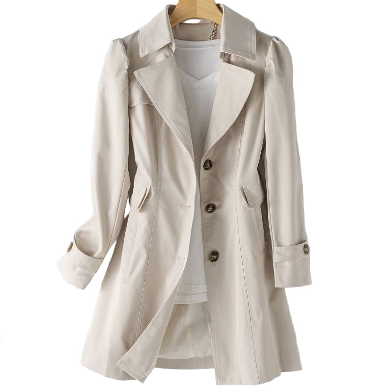 Damjacka Tidlös Design för Alla Tillfällen - Mångsidig Jacka för Dam 0