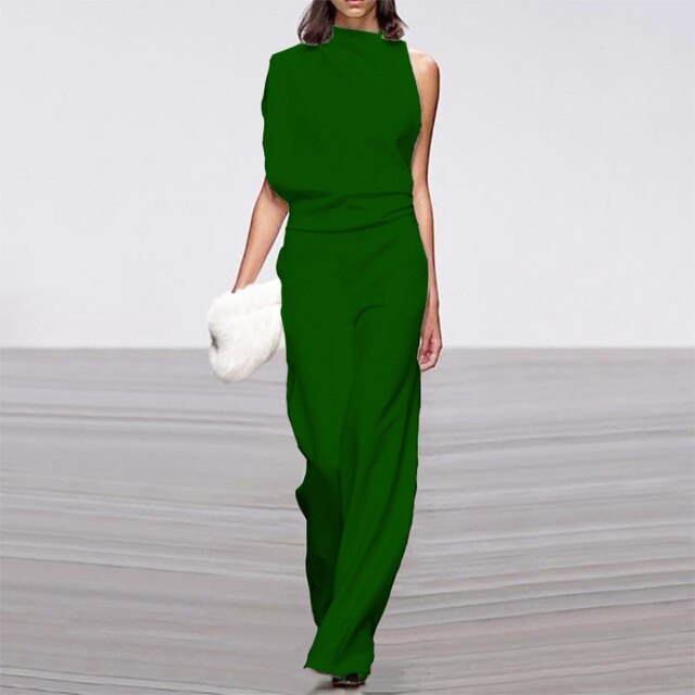 Damoverall Ärmlös Lättviktig Modern Design 3