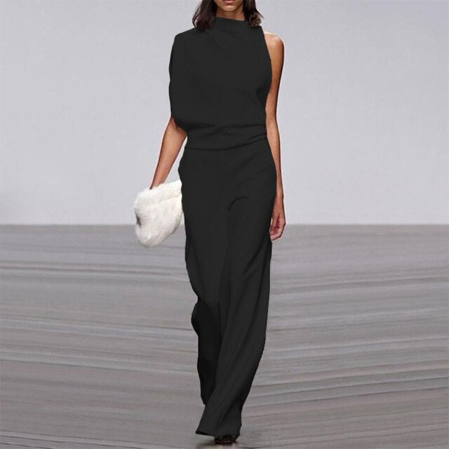 Damoverall Ärmlös Lättviktig Modern Design 4
