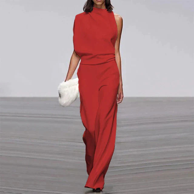 Damoverall Ärmlös Lättviktig Modern Design 6