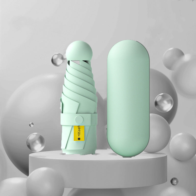 Damparaply Kompakt Med UV-Skydd Feminint Design 14
