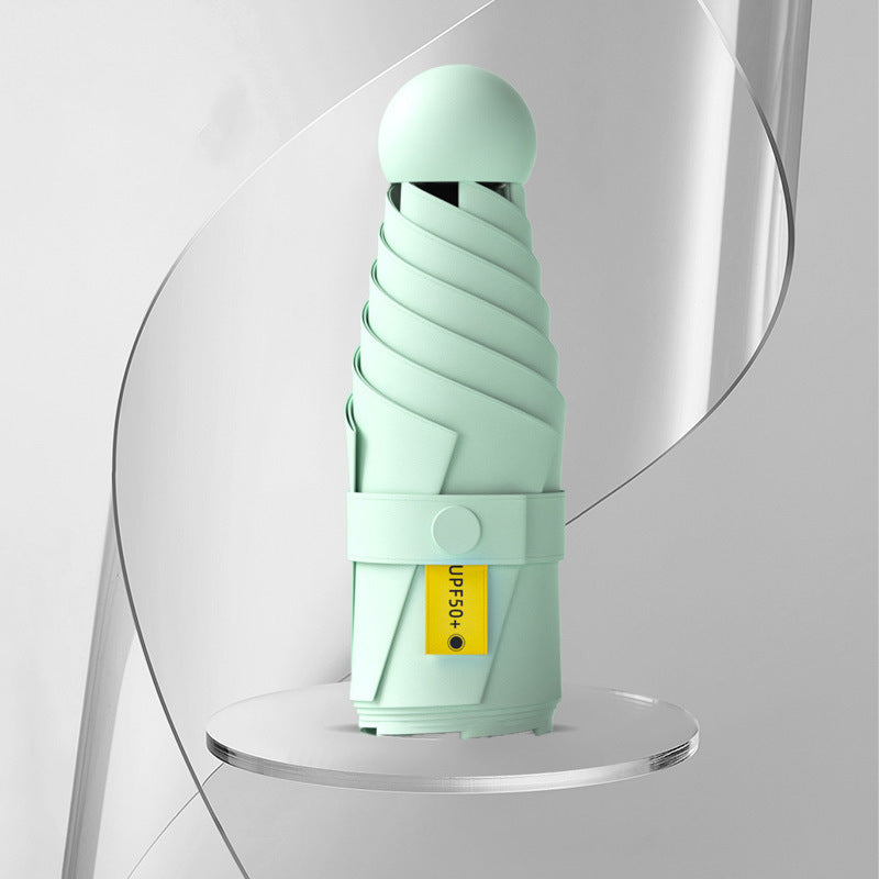 Damparaply Kompakt Med UV-Skydd Feminint Design 4