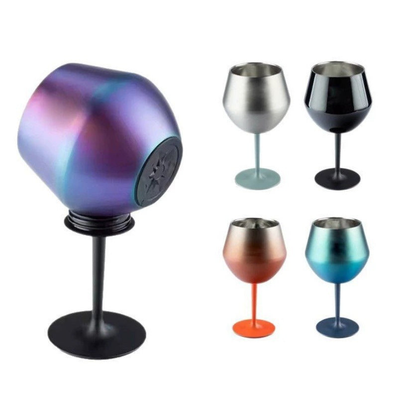 Dams Vinglas Modern Design Dubbelväggig 6