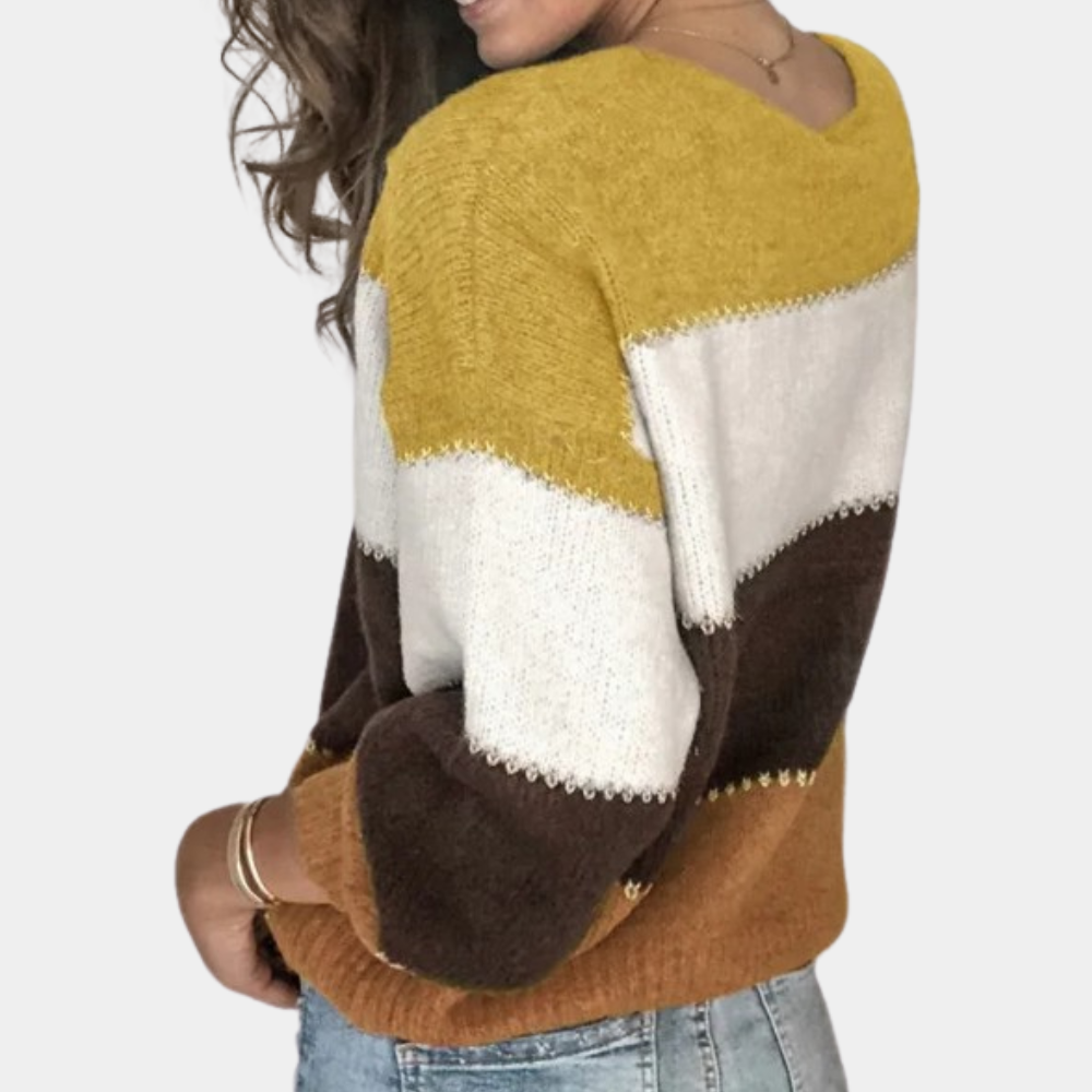 Damtröja med Striber - Klassisk och Stilren 5