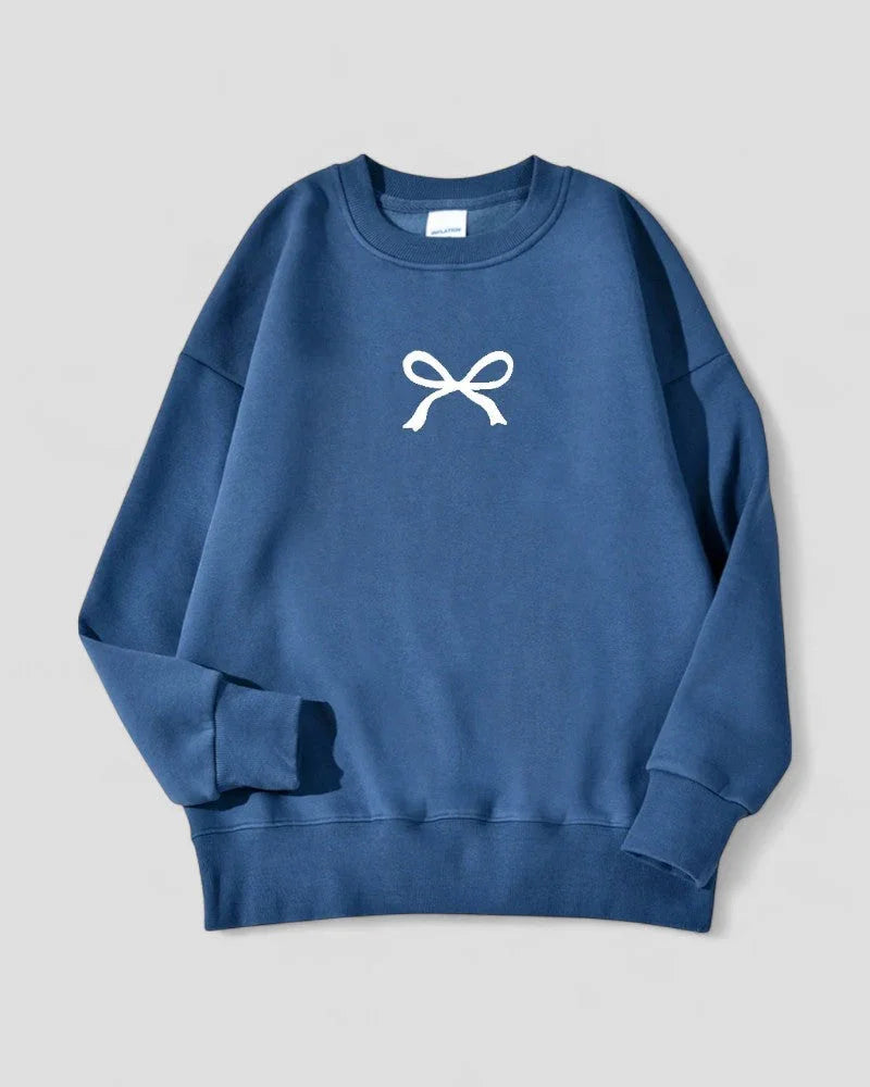 Damtröja med rosetttryck Oversized 2