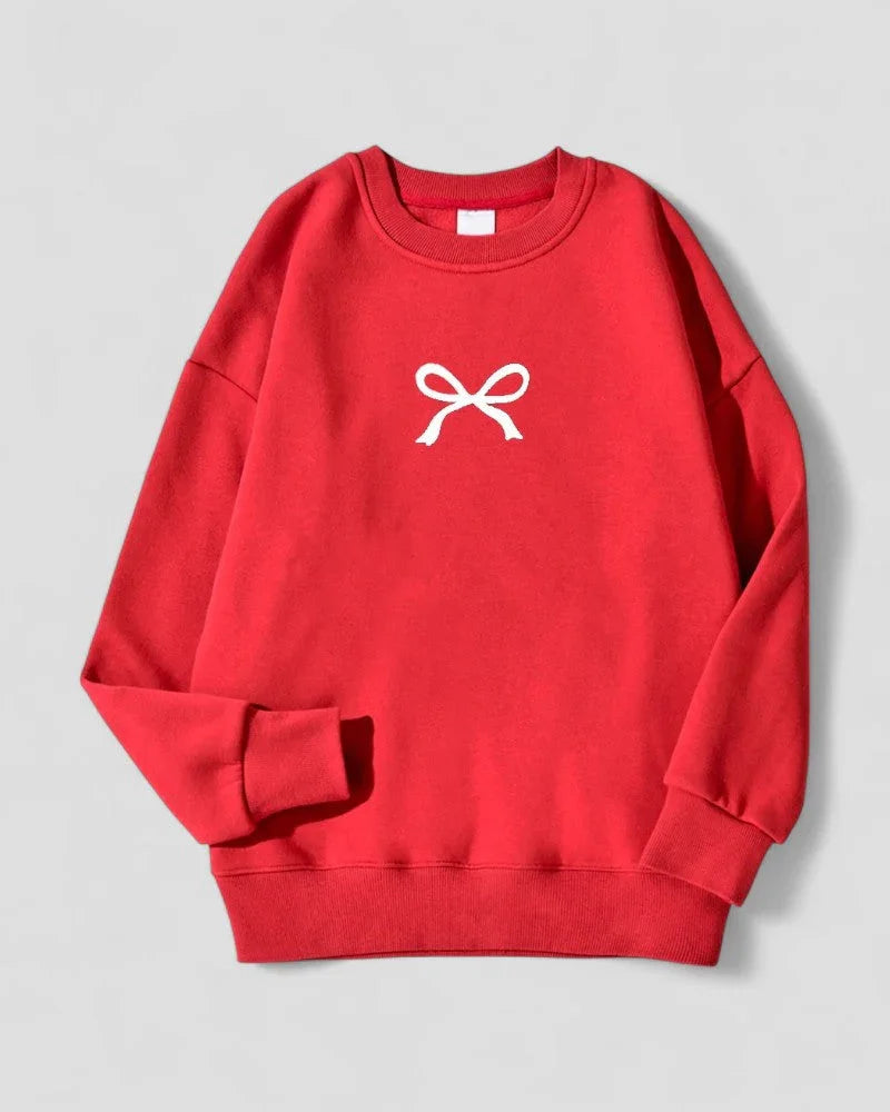 Damtröja med rosetttryck Oversized 3