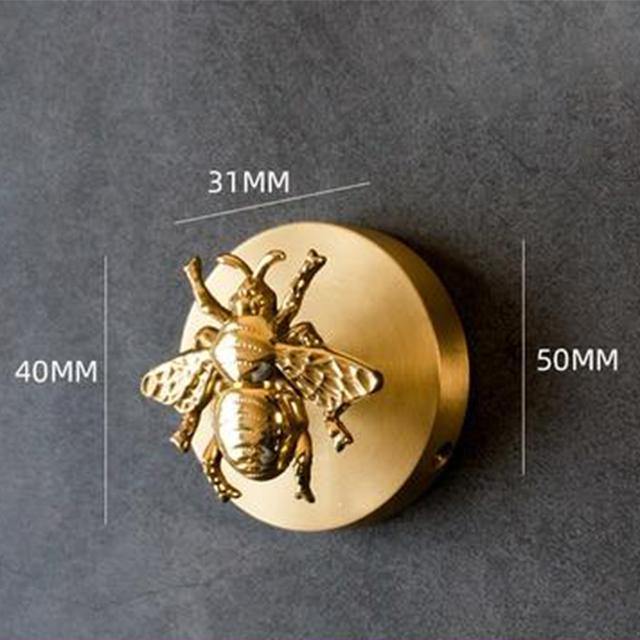 Dekorativ Djurklädkrok i Mässing 4