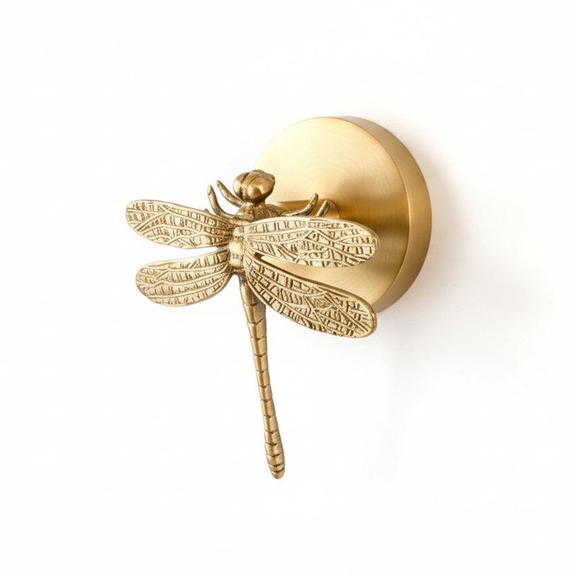 Dekorativ Djurklädkrok i Mässing 9