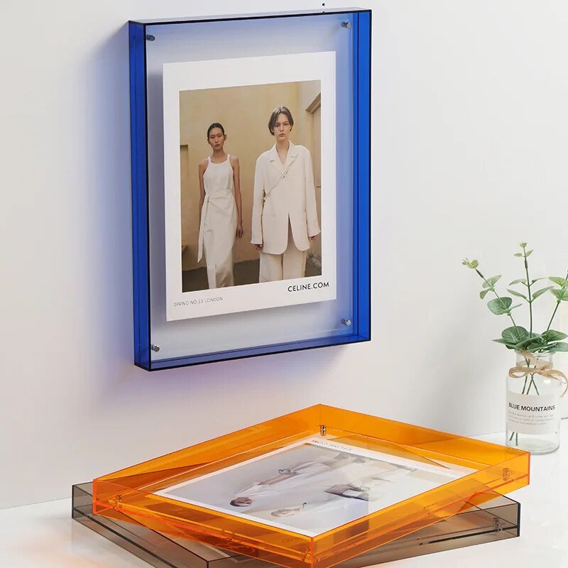 Dekorativ Fotoram i Transparent Akryl 1