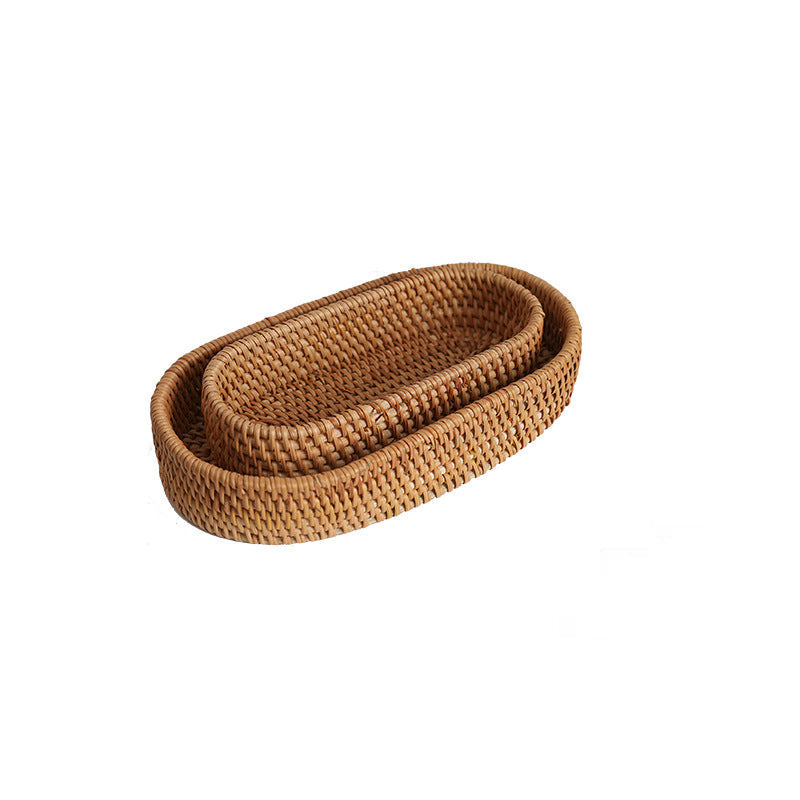 Dekorativ Oval Korg för Förvaring 8