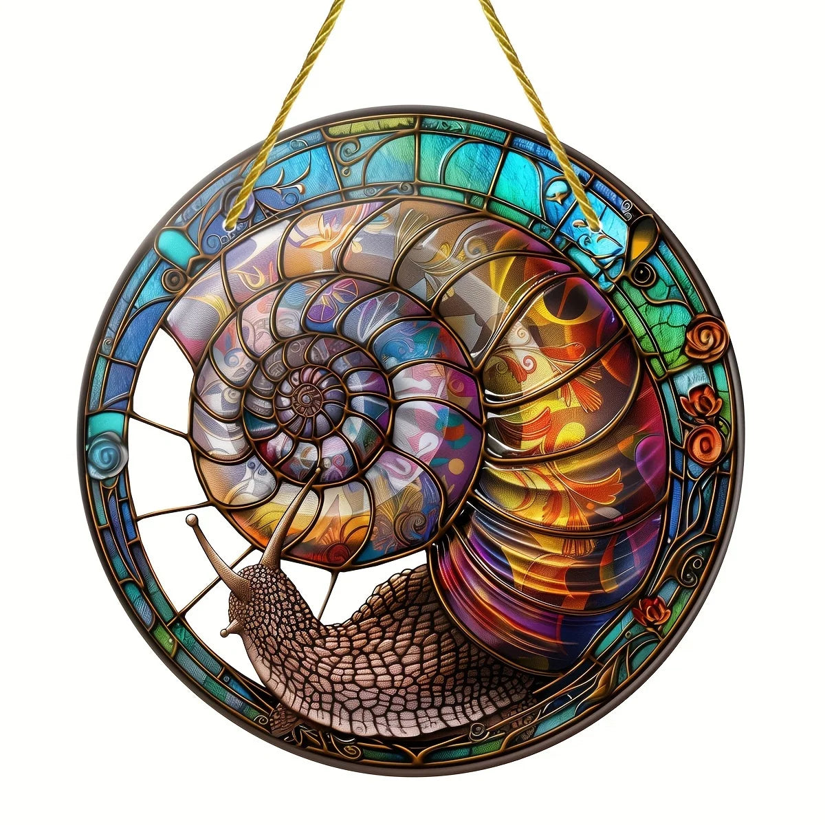 Dekorativ Solfångare Jättesnigel för Utomhusbruk 4