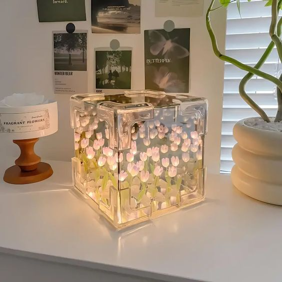 Dekorativ Tulpanlampa för Hemmet 1