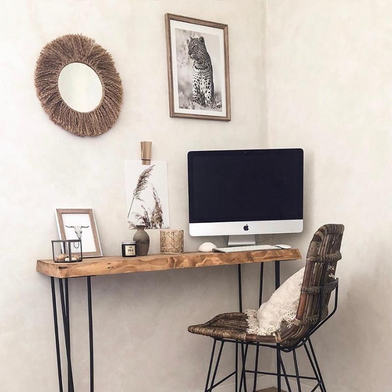 Dekorativ Väggspegel Boho Stil 4