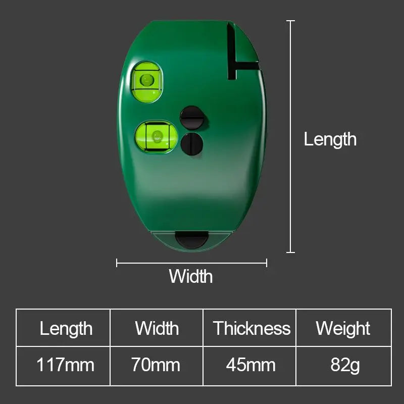 Digital Lasernivå för Hemförbättring Precision Kompakt Design 4