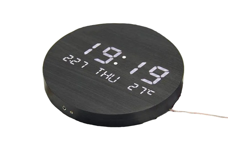 Digital Väggklocka Minimalistisk Design för Hemmet 1