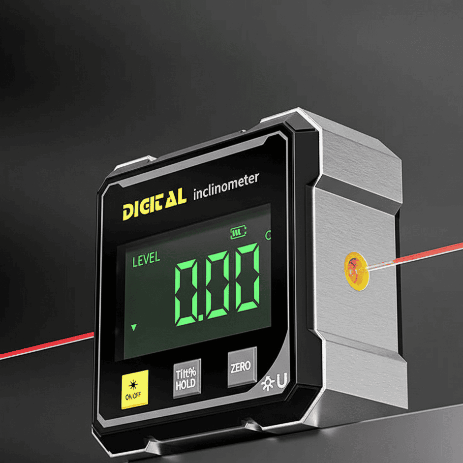 Digital Vinkelmätare med Magnetisk Bas 1