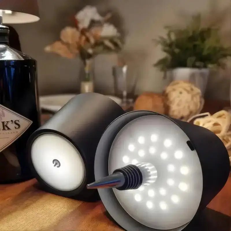 Dimbar Bordslampa LED Med 3 Färglägen Touch-Dimmer Modern Design 6