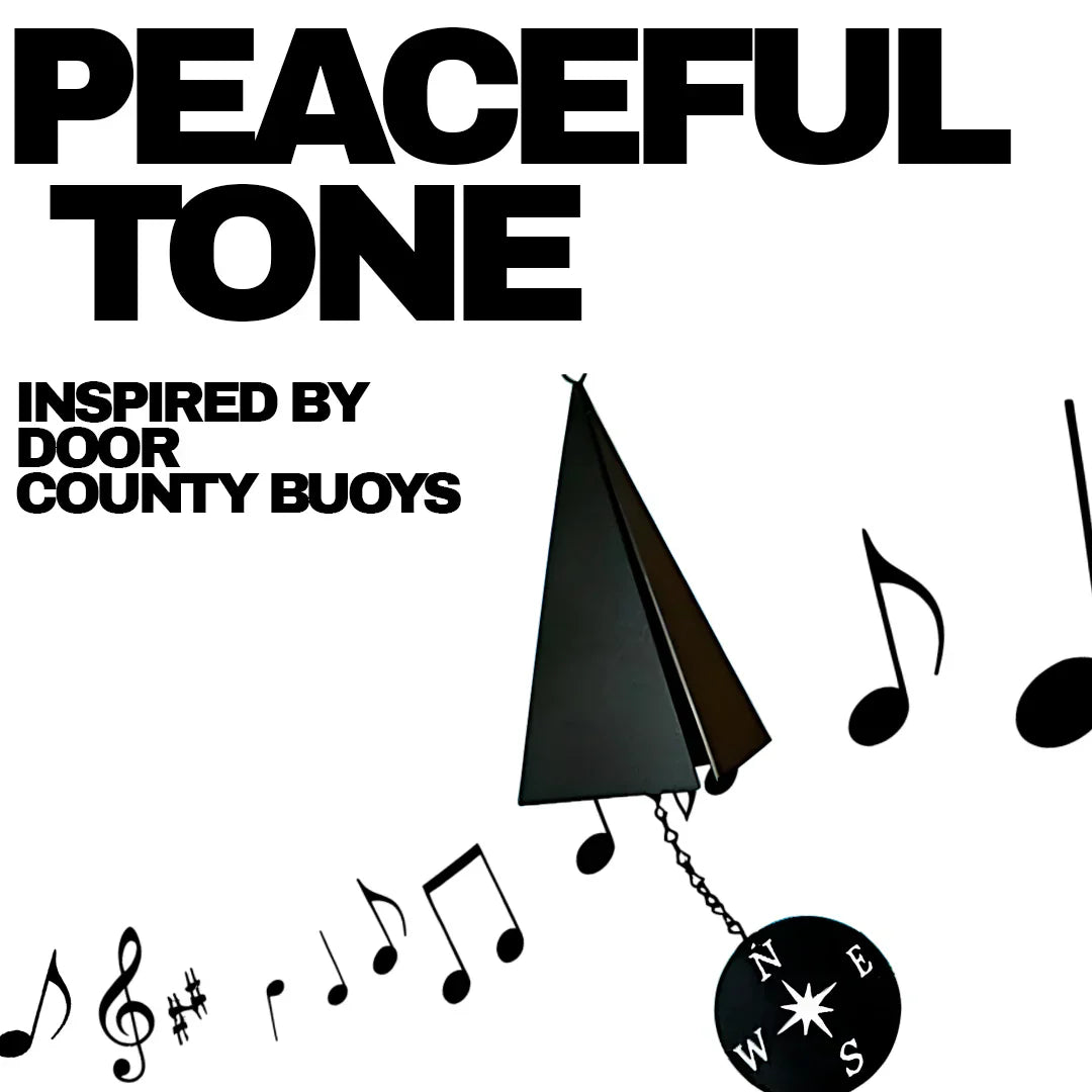 Dörr County Vindklocka med Kompassdesign 2