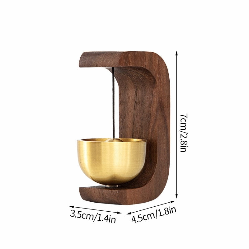 Dörrklocka i Trä med Melodisk Design 0