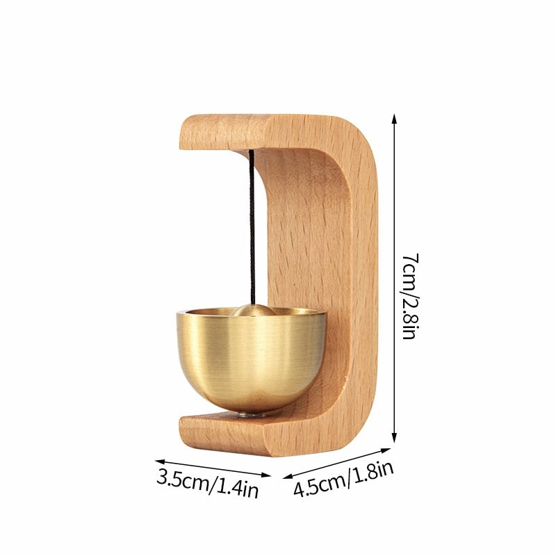 Dörrklocka i Trä med Melodisk Design 7
